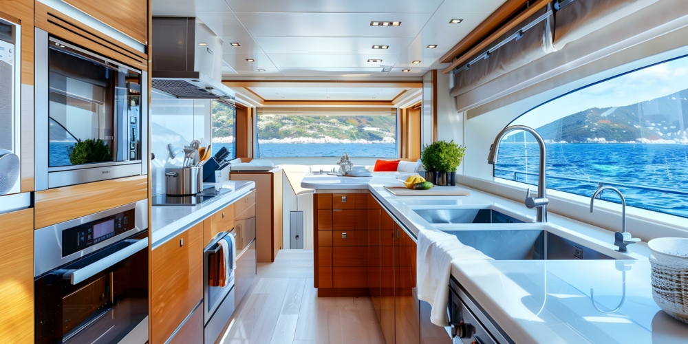 Tailored Design Trends for Luxury Yacht Galleys